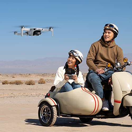 DJI Mini 4K, Drone with 4K UHD Camera for Adults, Under 249 g, 3-Axis Gimbal Stabilization, 10km Video Transmission, Auto Return, Wind Resistance, 1 Battery for 31-Min Max Flight Time, Intelligent Flight