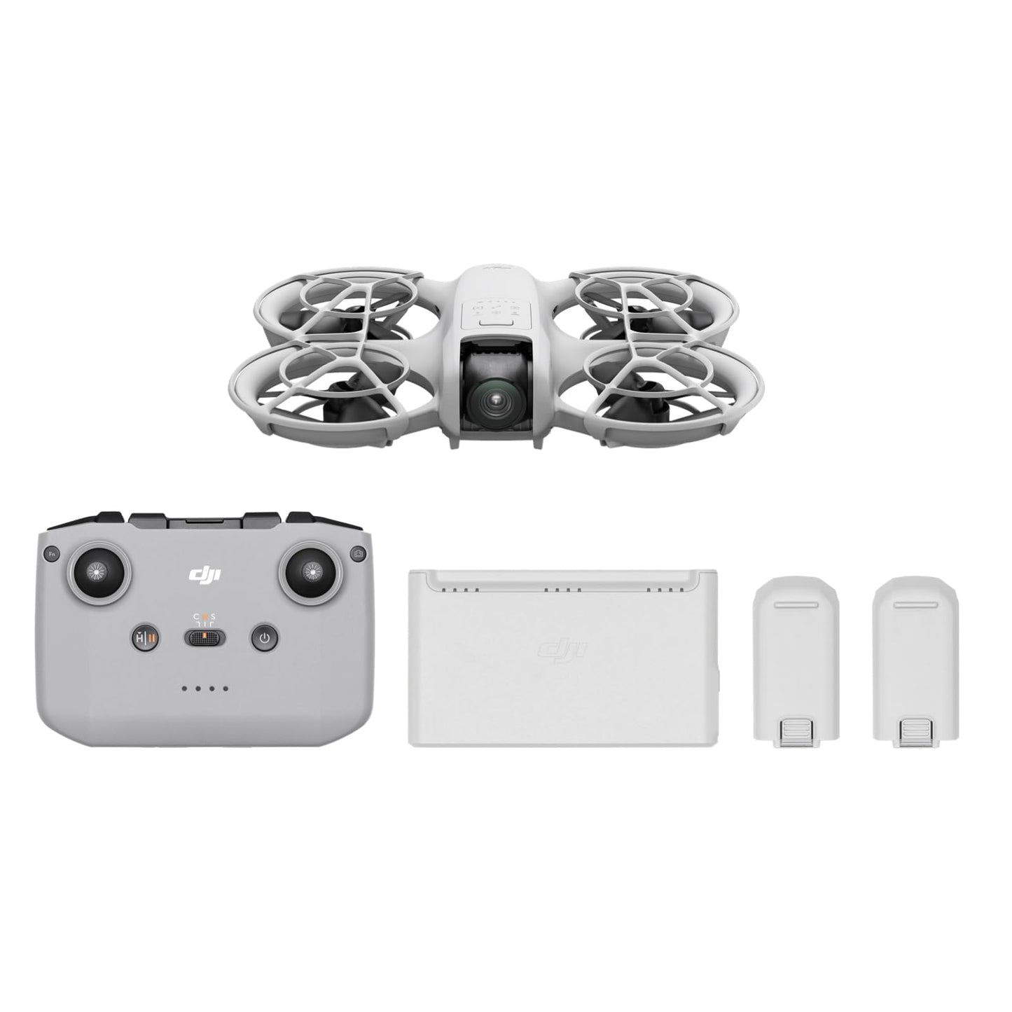 DJI Neo, Mini Drone with 4K UHD Camera for Adults, 135g Self Flying Drone that Follows You, Palm Takeoff, Subject Tracking, QuickShots, Stabilized Video, Built-In Propeller Guard (Controller-Free)